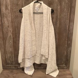Medium Long Cream Old Navy Sweater Vest